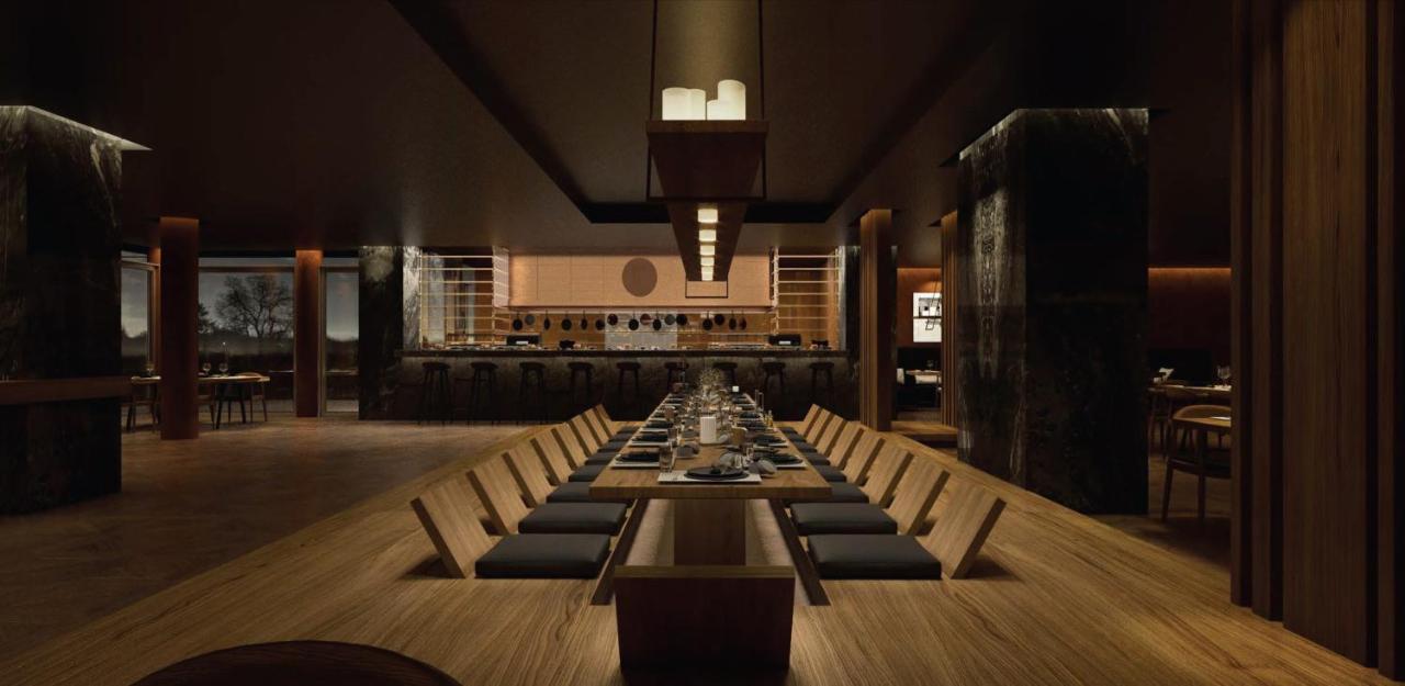 Отель Hyatt Regency Cairo West 6th of October City Экстерьер фото Interior of the restaurant